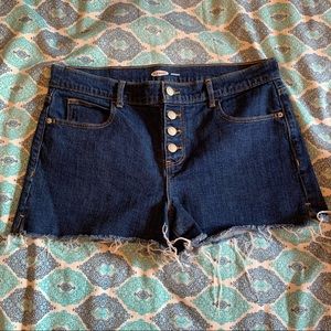 Old Navy Boyfriend jean shorts size 10